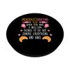 Pracrasitbaking Confectionery Bake Lover Bakery Confectioner PopSockets Swappable PopGrip