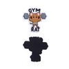 Rubber Patch with Velcro, Patch for Backpacks and Vests Cross Training and Gym Rat