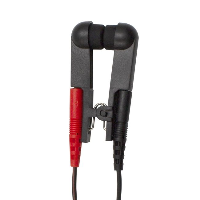 Med-Fit TENS Machine Double Ear Clip – a Compact and Effective Solution for targeted Pain Relief and Relaxation.