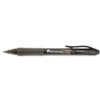Clear Barrel Roller Ball Retractable Gel Pen, 12/Pack [Set of 2]
