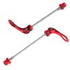 CNC Quick Release For MTB/Mountain bike，Quick Release Skewer Front and Rear，Red