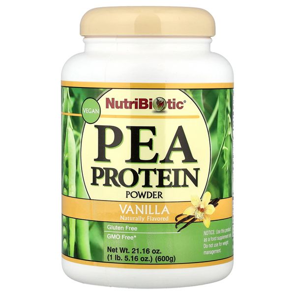 Pea Protein Powder, Vanilla , 21.16 oz (600 g)
