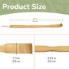 Bamboo Back Scratcher 2X 17& Tape Measure - 3 Total Units