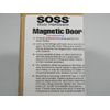 SOSS MAGNETIC DOOR STOP / HOLDER / CATCH  CHROME 