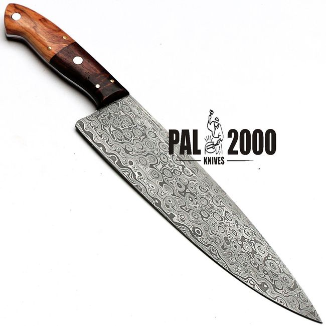 Professional Kitchen Chef’s -Japanese Damascus Print Knife with Personalization