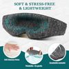 🔥 Sleep Mask Light Soft Eye Mask  Sleeping Traveling Flying Adjustable Strap🔥