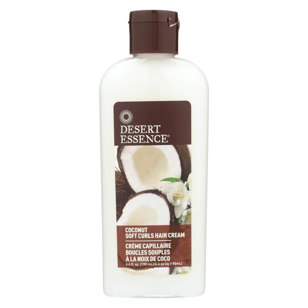 Desert Essence Crème Capilaire Boucles Souples Noix de Coco 190ml