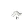 90° HANDRAIL Wall Return Brackets (White)