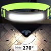 N E W Headlamp COB LED Rechargeable Headlight Torch Work Light Bar Head Band USB