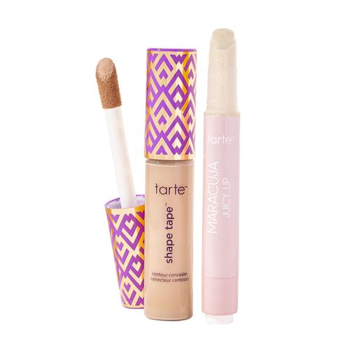 tarte tarte icons shape tape concealer & maracuja juicy lip duo - 29N light-medium & sunflower
