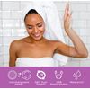 Spa Sciences NERA Shower Body Brush - 4-in-1 Multifunction Treatment - for Improved Exfoliation, Cleansing, Massaging - Includes Body Brush, Loofah, Pumice Stone, Massage Head - All Skin Types