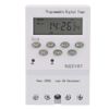 Vikye Digital Timer Switch, KG316T, 16 Groups, AC220V 25A, 4.7x2.9x2.3in