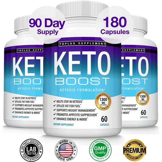 Keto Diet Pills BOOST CUTS-  Burner Supplement for Women & Men