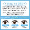 Cezanne Extra Fine Eyeliner EX 20, Brown, 0.02 fl oz (0.48 ml), Liquid Eyeliner Waterproof, Moisture-Proof, High Color