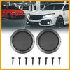 Partuto 2pcs 6.5" Gray Car Mesh Speaker Cover Grill Subwoofer Protector Replacement