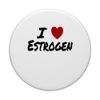 I Heart (Love) Estrogen Hormone Replacement Therapy PopSockets Swappable PopGrip