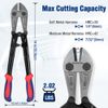 WORKPRO 14-inch Bolt Cutter Cutting Pliers w/Soft Rubber Grip Bi-Material Handle