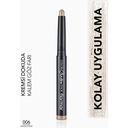 Color Shadow Yüksek Pigmentli & Işıltılı Asansörlü Kalem Göz Farı (006 Moonstone) 8682536039468