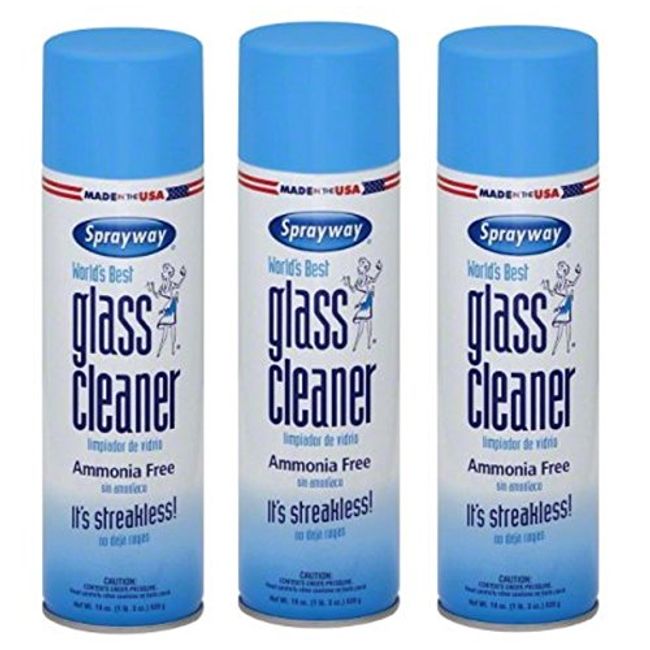 Glass Cleaner, Sprayway, 19oz. @