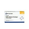 First Aid Only 1-008 Fabric Adhesive Light Woven Flexible Bandage Strip, 3 Length x 1 Width (Box of 16)