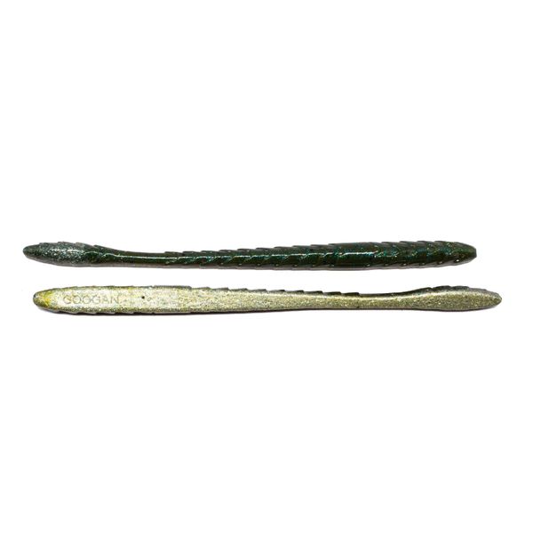 Googan Baits Slim Shake Worm, Natural