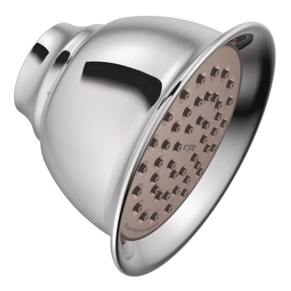 Moen 6302EP Collection One-Function 4-3/8" Diameter Easy Clean Showerhead, 1.75 GPM, Chrome