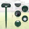 with Motion Sensor Animal Repeller to Repel Cat, Deer, Squirrel Dog, Skunk