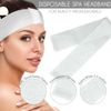 APPEARUS 50 Ct. Disposable Spa Facial Headbands with Convenient Closure