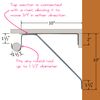 Desunia Adjustable Closet Rod & Shelf Support Bracket - Chrome - 2 Pack