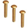 6-32 x 1-3/4" Round Head Machine Screws Solid Brass Slotted Drive Qty 50