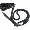 [INPON] Adjustable Climbing Rope Camera Strap Neck Strap for Mirrorless DSLR Compact Digital Camera (Black)