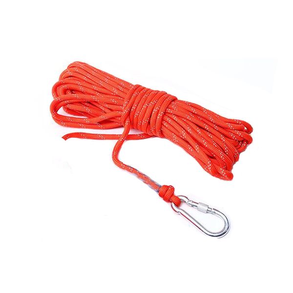 NorthPada 1/4 in (6mm) x 32 Ft (10Meter) Rescue Rope Polypropylene Rope Floating Rope Anchor Rope Boat Rope Marine Rope Dock Lines Kayak Canoe Tow Throw Line Reflective Orange