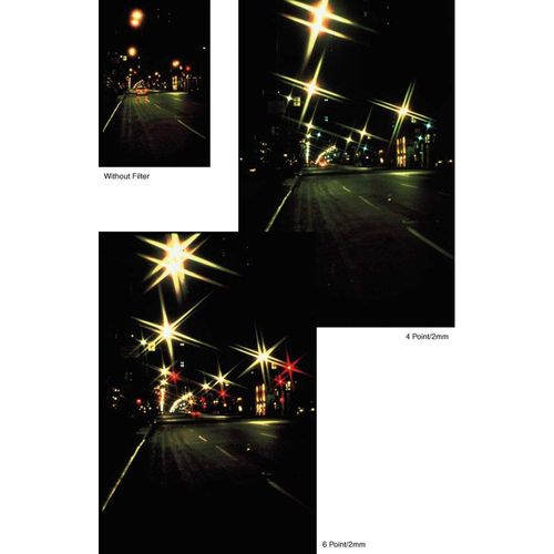 Tiffen 55mm 6-Point Star Camera Lens Filter