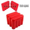 Powertron AA AAA CR123A Red Battery Holder Storage Case 100 Cases