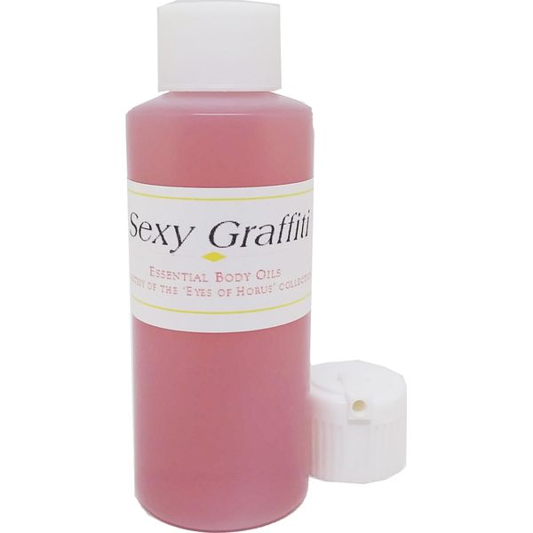 Sexy Graffiti - Type E For Women Scented Body Oil Fragrance [Flip Cap - Pink - 2 oz.] - ID#24661