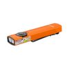 Olight Arkfeld Pro Orange CW Flat Flashlight w/LED Light, UV & Green Beam, 1300L