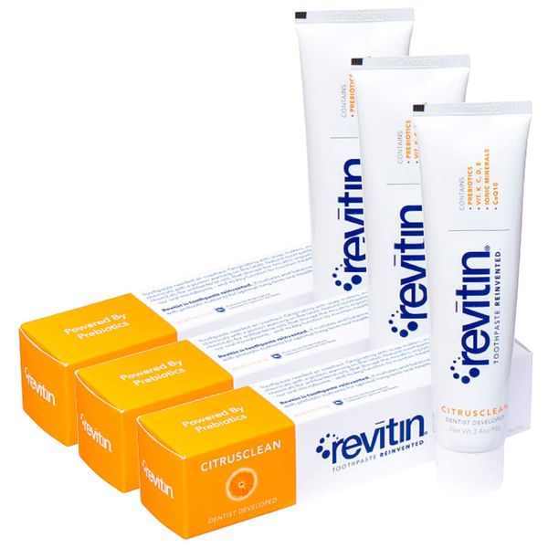 Revitin Natural Toothpaste - Pack of 3