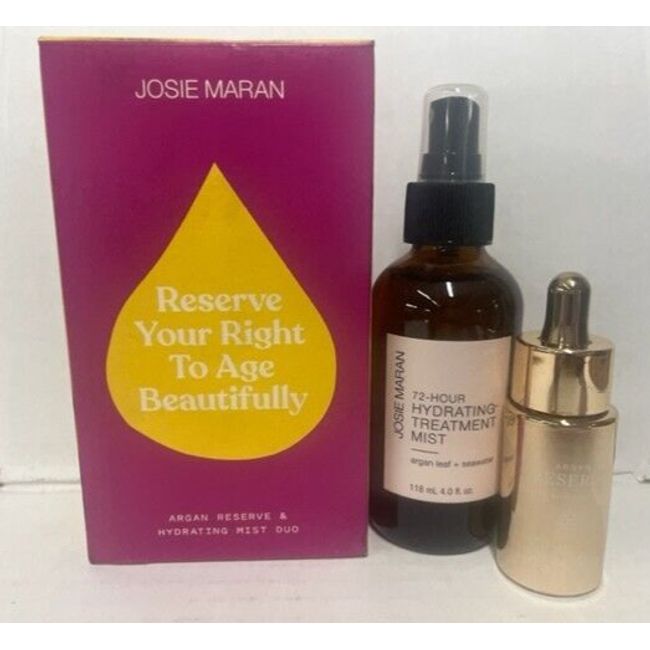 Josie Maran Reserve Your Right To Age Beautifully Argan Reserve & Hydrating Mist