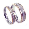 Everstone His and Hers Titanium Ring Sets Couples Wedding Rings Titanium Bands