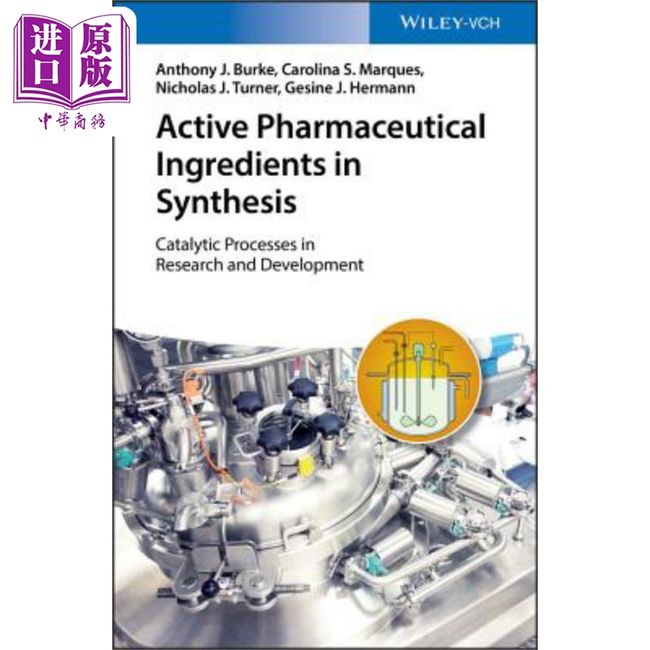 【中商原版】Active Pharmaceutical Ingredients In Synthesis