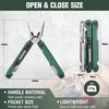 WORKPRO 18-in-1 Multi Tool Plier Stainless Steel EDC Multitool 2 Safety Lock NEW