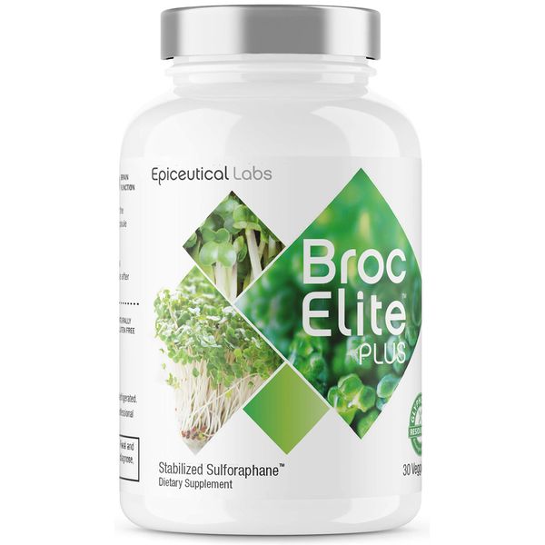 BrocElite - Vitamin and Mineral Supplement - 30 ct - Stabilized Sulforaphane Broccoli Extract - Joint and Mobility Support - Immune Support - Strengthen Existing Neurons, Support Cognitive Health