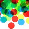 Toddmomy 500pcs Counters Counting Chips Bingo Chips Counting Discs Markers Transparent Counters for Kids Math (Random Color)