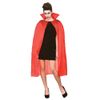 Wicked Costumes Vampire Cape with Stand Up Collar - Red