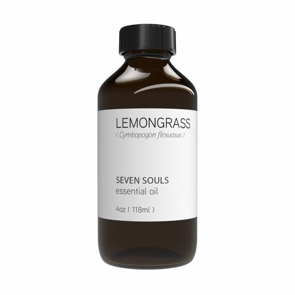 LEMONGRASS Organic Essential Oil 4 oz