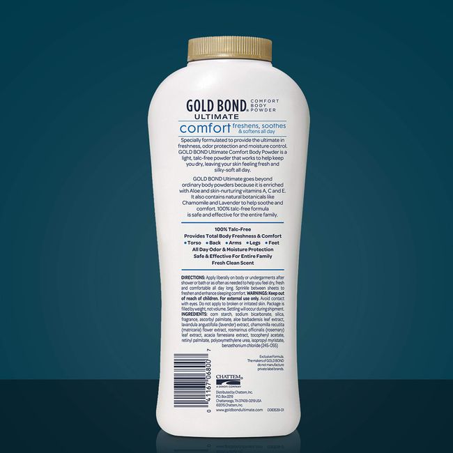 Gold Bond Body Powder Medicated 10 oz Each (Talc-Free) 