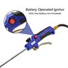 340,000 BTU Propane Torch with Built in Battery Operated Ignitor & Blast Trigger