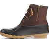 Sperry Women's Saltwater Boots, Tan/Dk Brown, 8.5