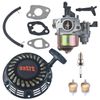 Pull Recoil Starter & Carburetor Fits Predator 212cc/196cc 6.5HP - For Go-Kart