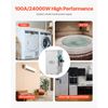 100A Generator Transfer Switch 24000W Manual Transfer Switch 120/240V